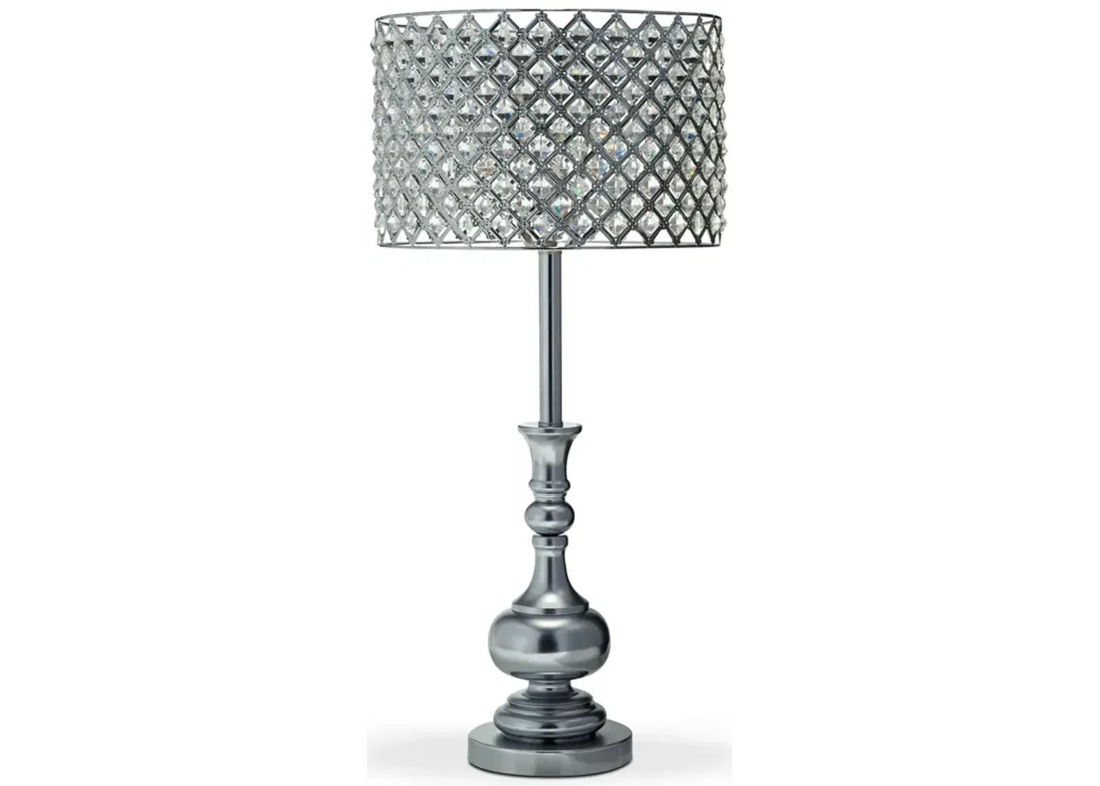 Glass Crystal 28'' Table Lamp