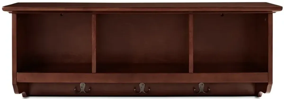 Levi Storage Shelf - Mahogany