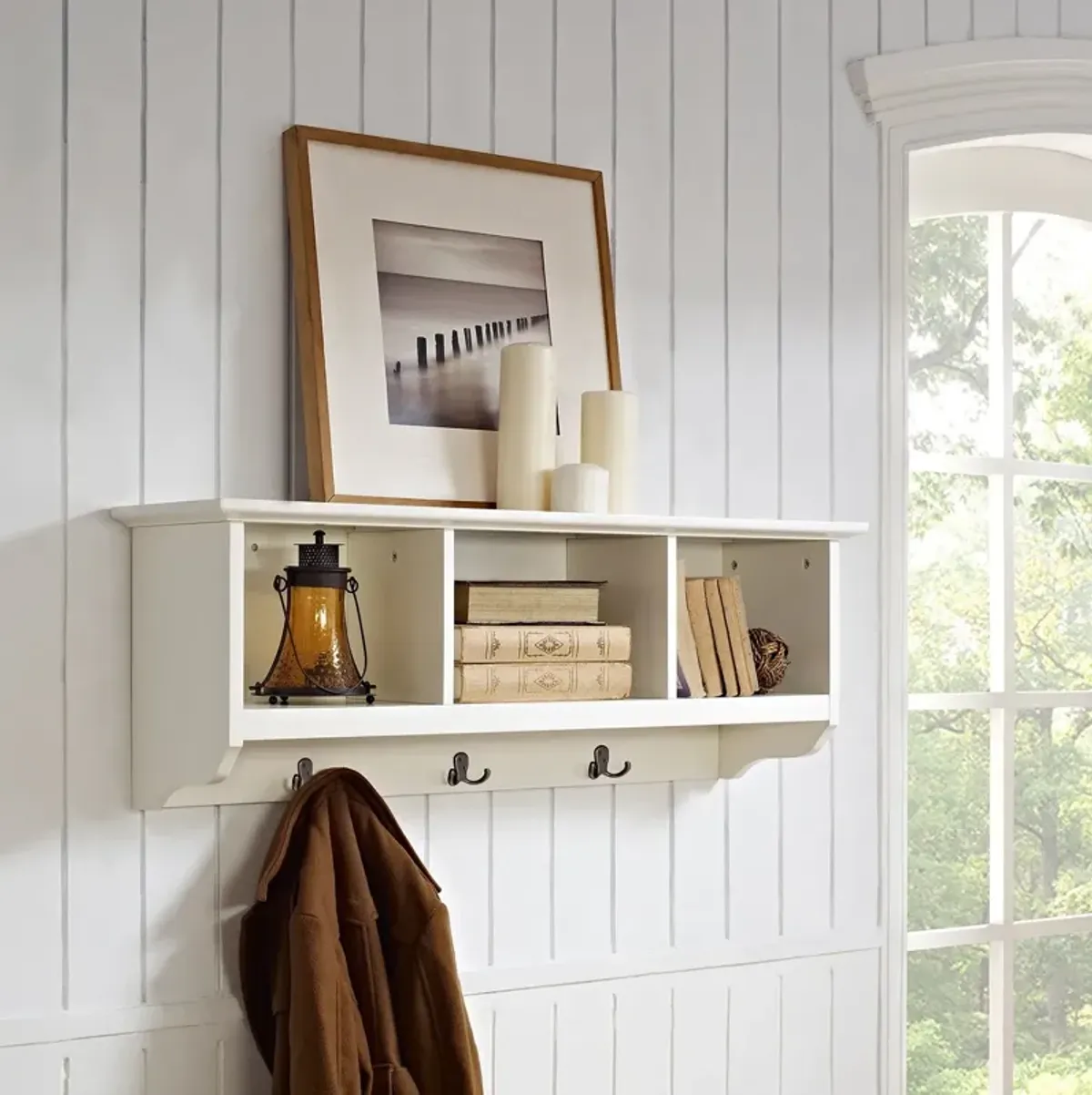 Levi Storage Shelf - White