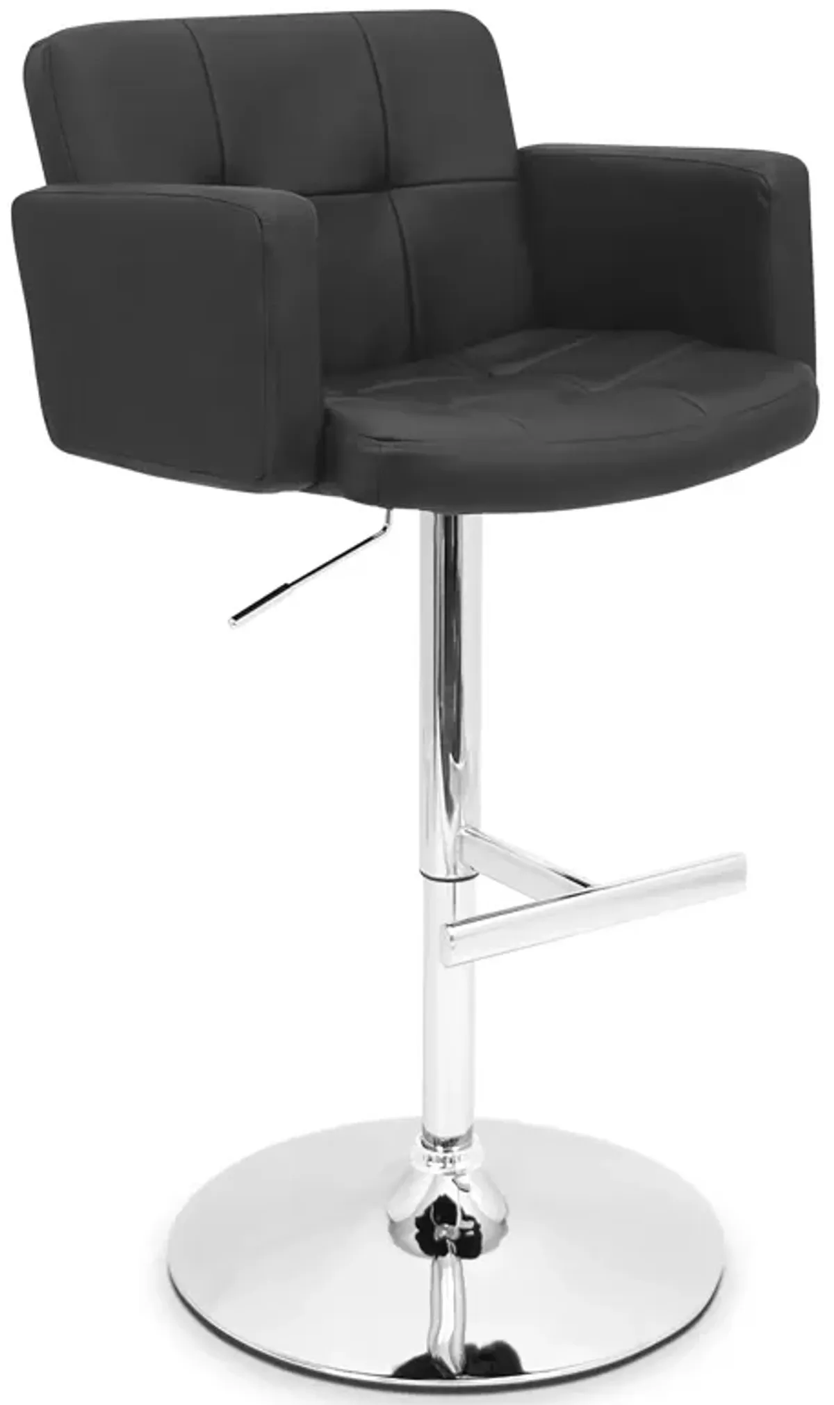 Porter Adjustable Bar Stool - Black