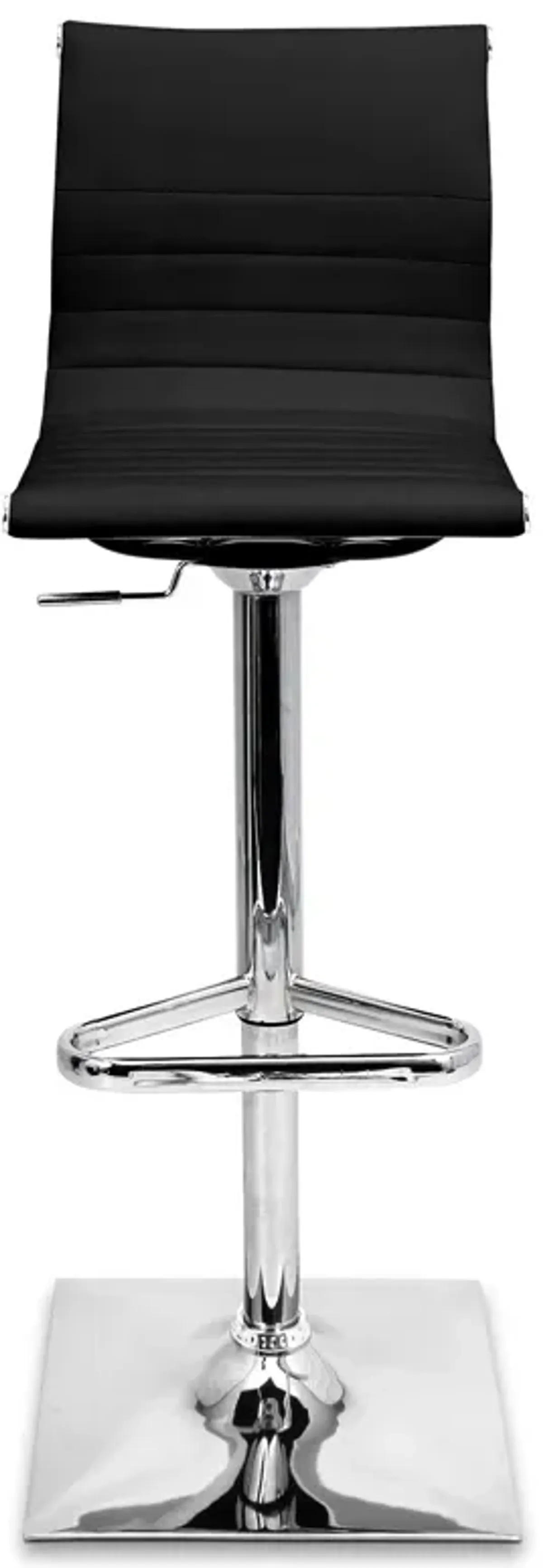 Pierce Adjustable Bar Stool - Black