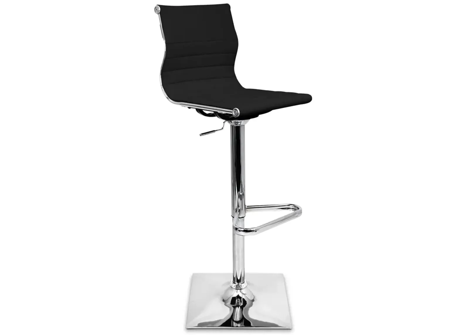 Pierce Adjustable Bar Stool - Black