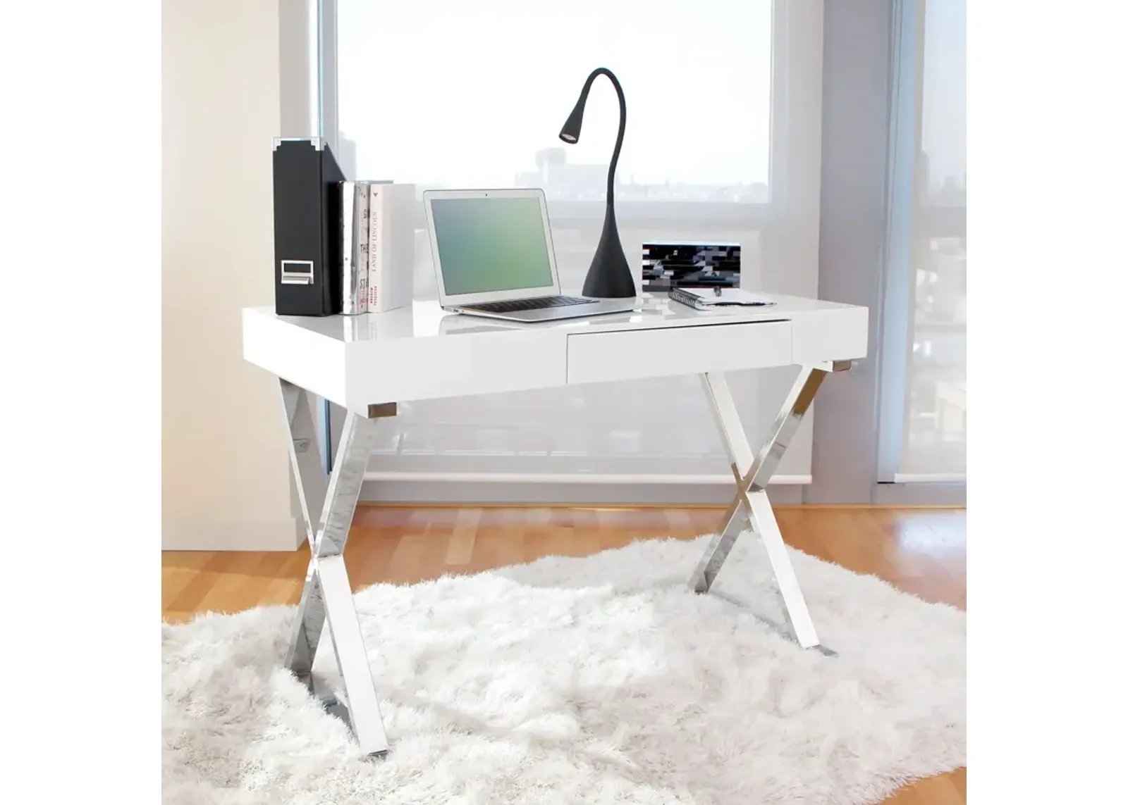 Brixton Desk - White