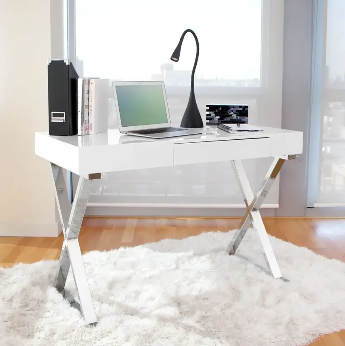 Brixton Desk - White