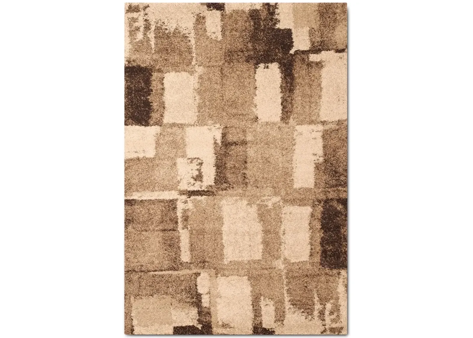 Granada 8' x 11' Area Rug - Chocolate and Tan