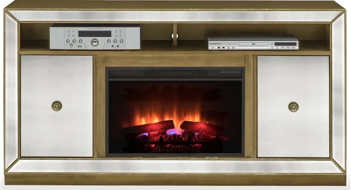 Reflection 64" Traditional Fireplace TV Stand