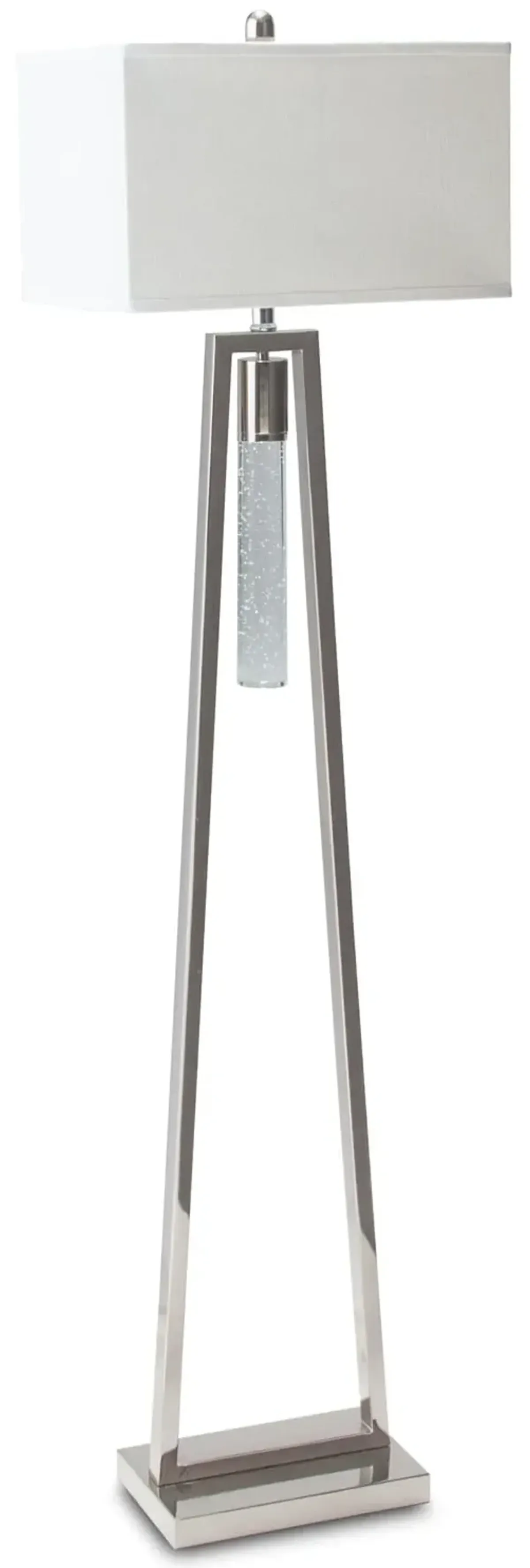 Nickle Ice 58'' Floor Lamp