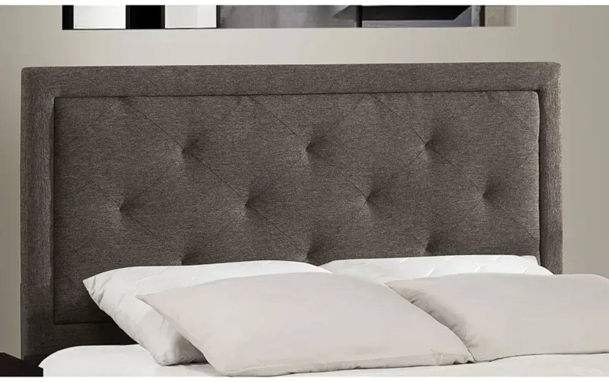 Becker Full Upholstered Headboard - Charcoal