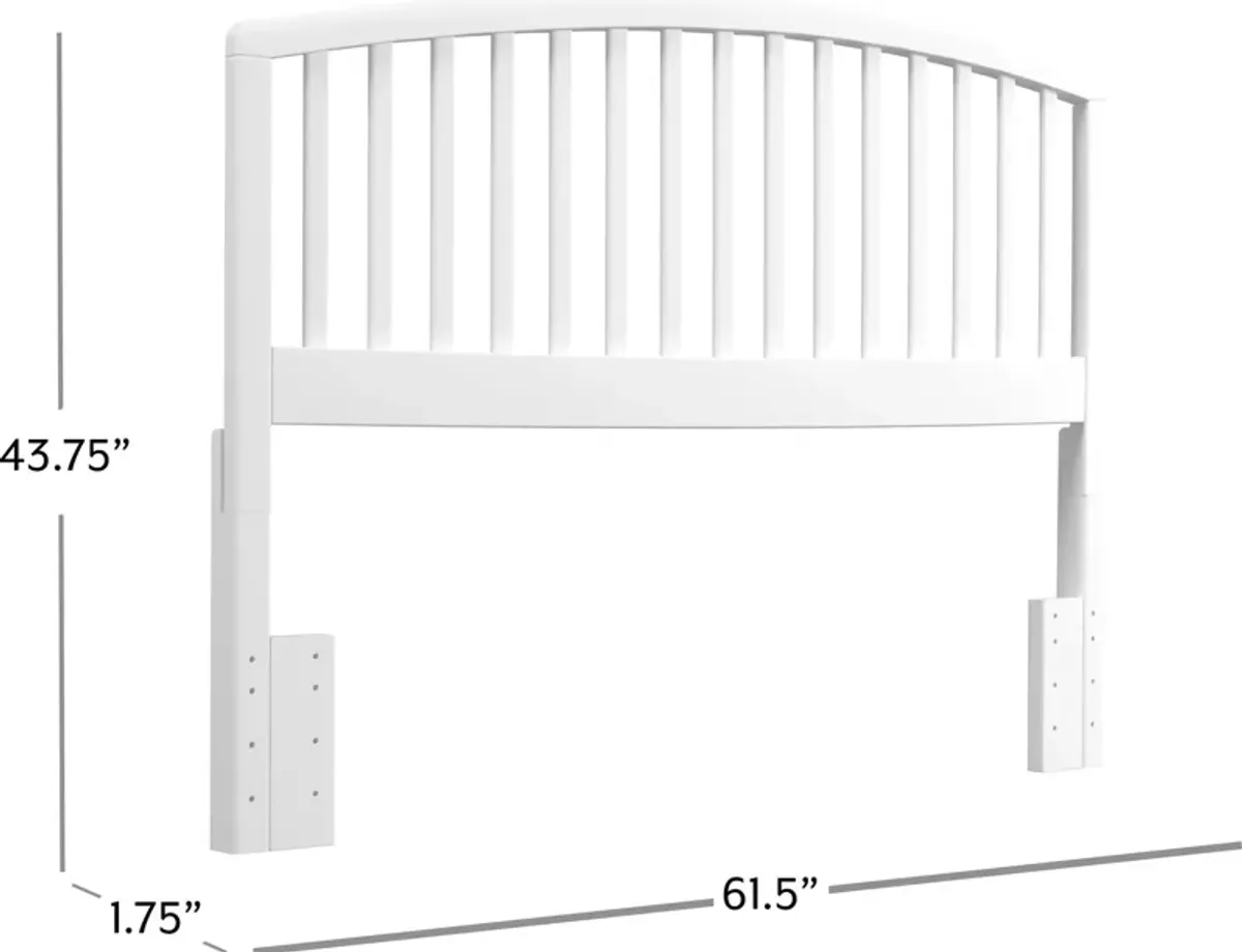 Daliah Full/Queen Headboard - White