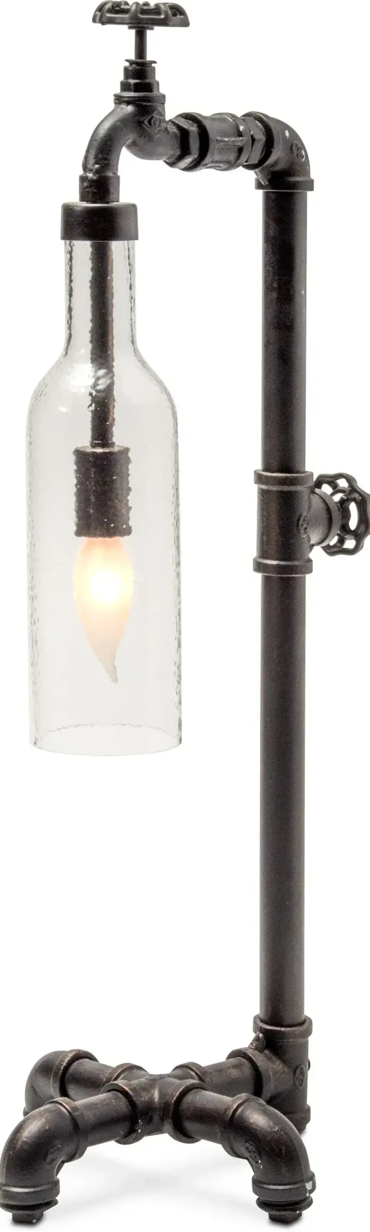 Pipe Bottle 27'' Table Lamp