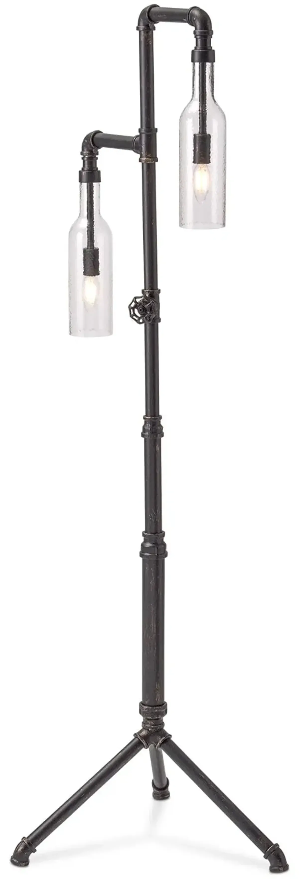 Pipe Bottle 61'' Floor Lamp