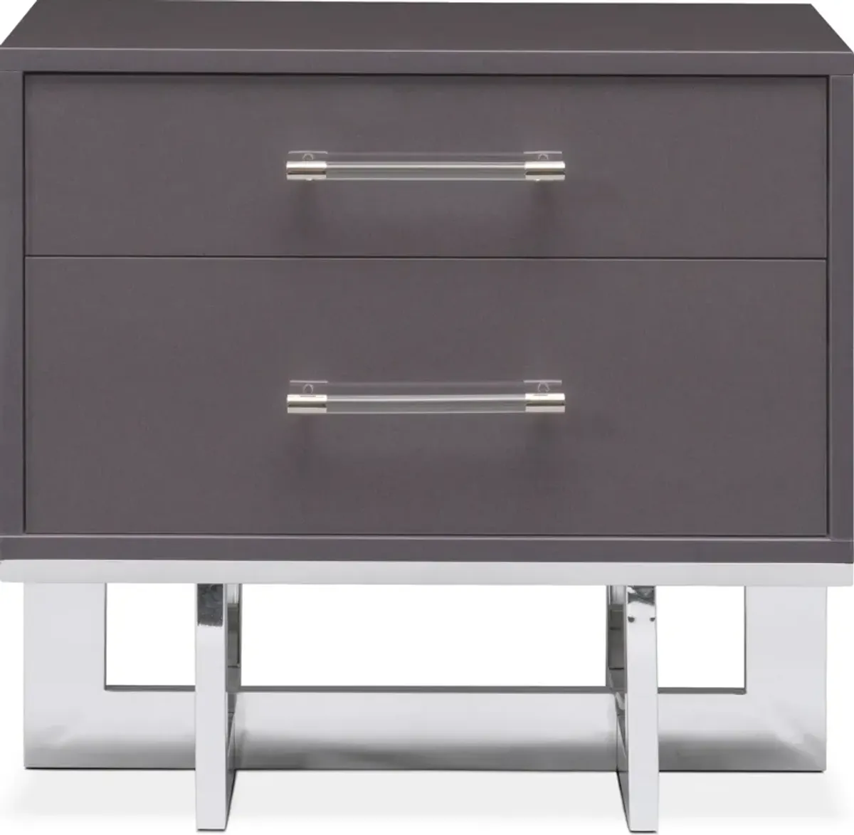 Concerto Nightstand - Gray