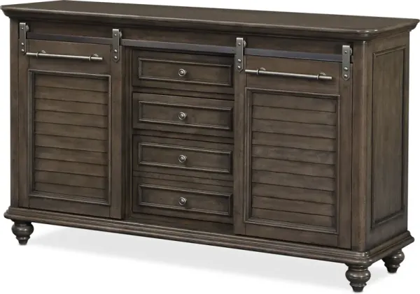 Charleston Buffet - Gray
