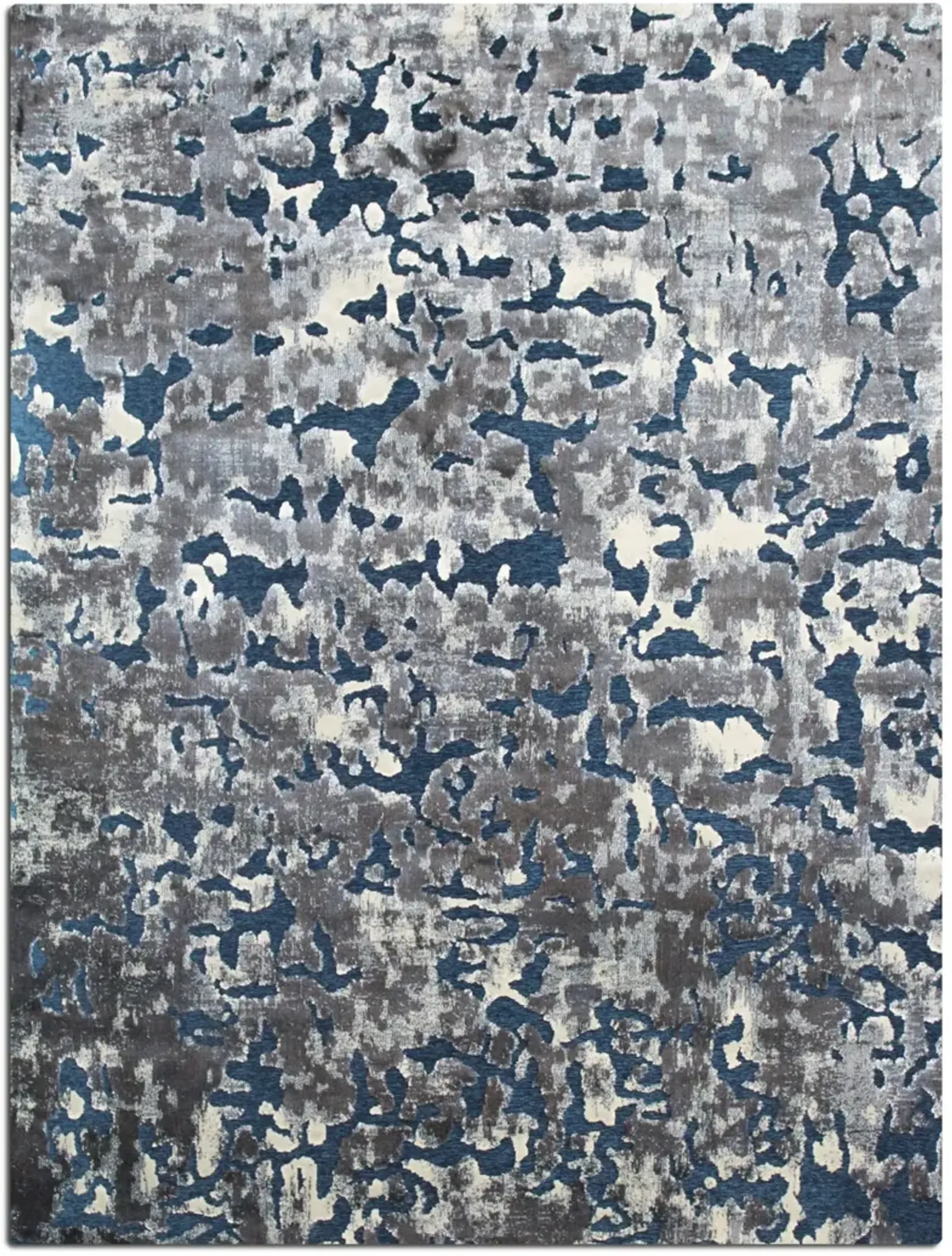 Napa 5' x 8' Area Rug - Blue and Gray