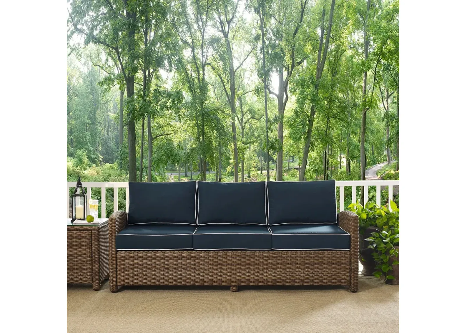 Destin Outdoor Sofa - Navy