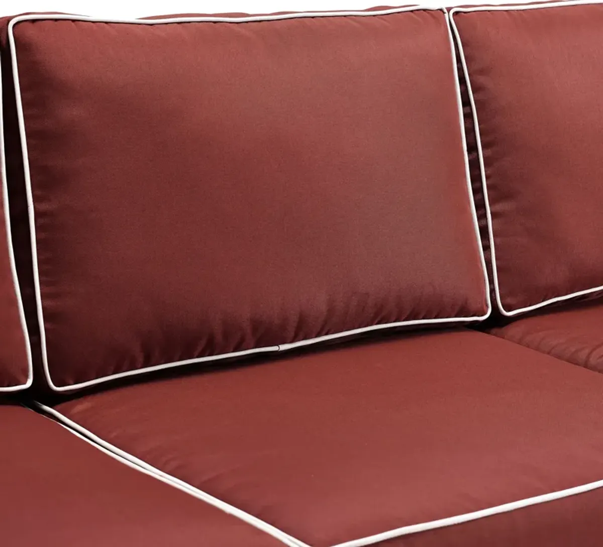 Destin Outdoor Sofa - Sangria