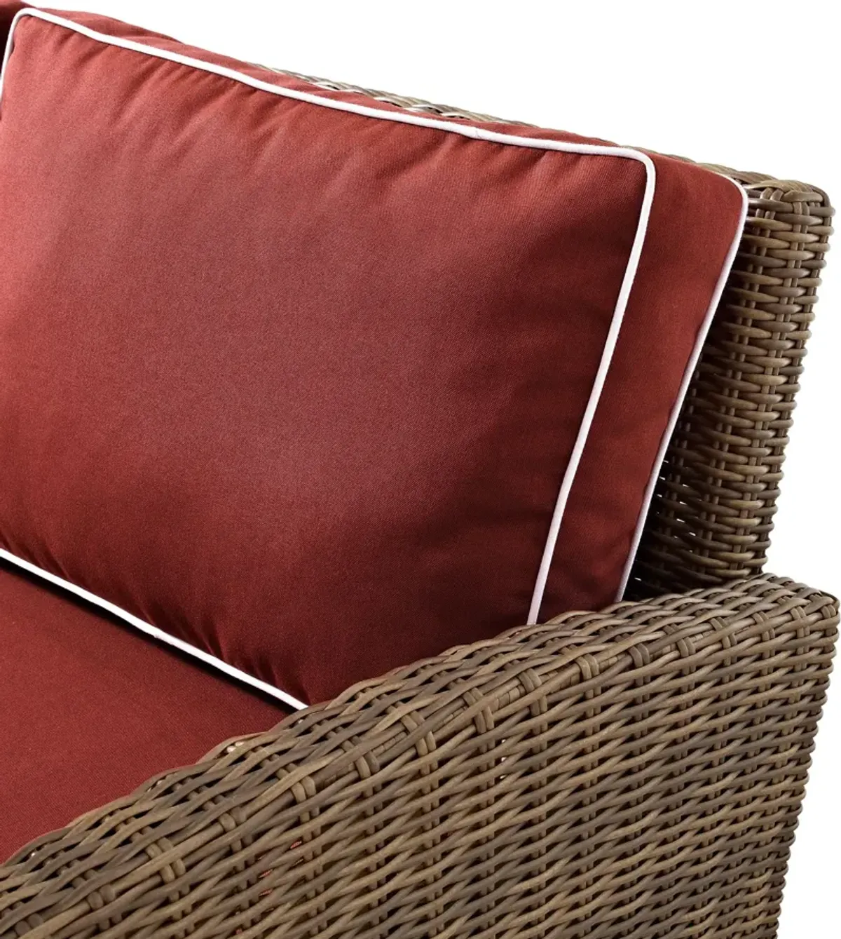 Destin Outdoor Sofa - Sangria