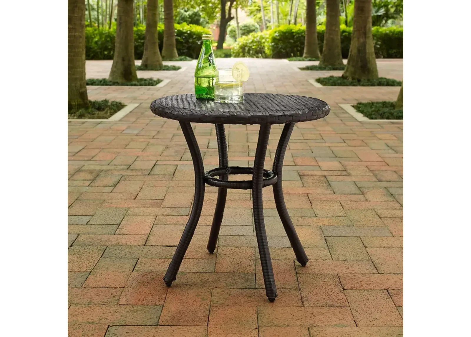 Aldo Outdoor Café Table - Brown