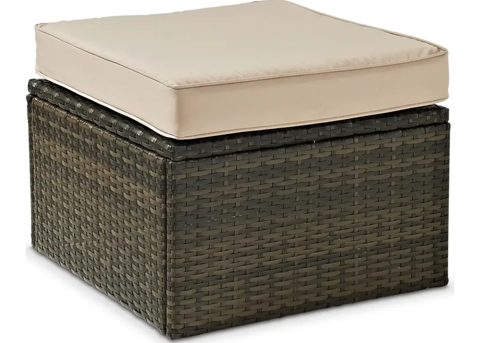 Aldo Outdoor Ottoman - Sand