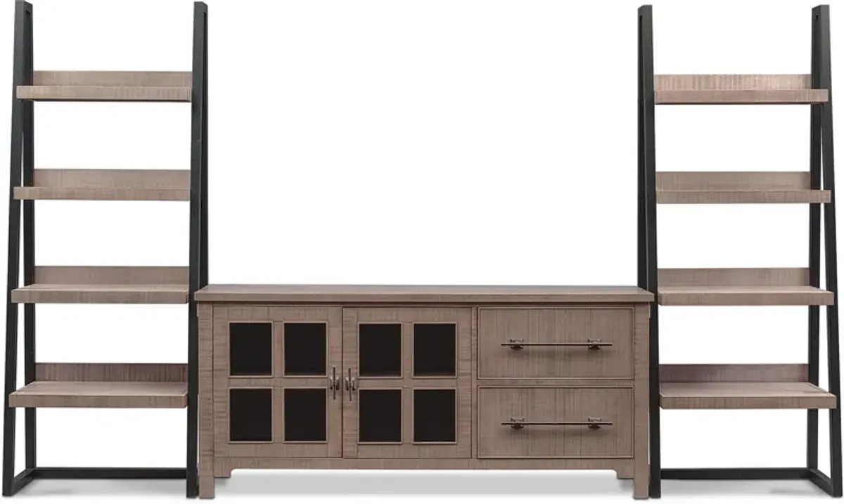 Tiburon 3-Piece Entertainment Center