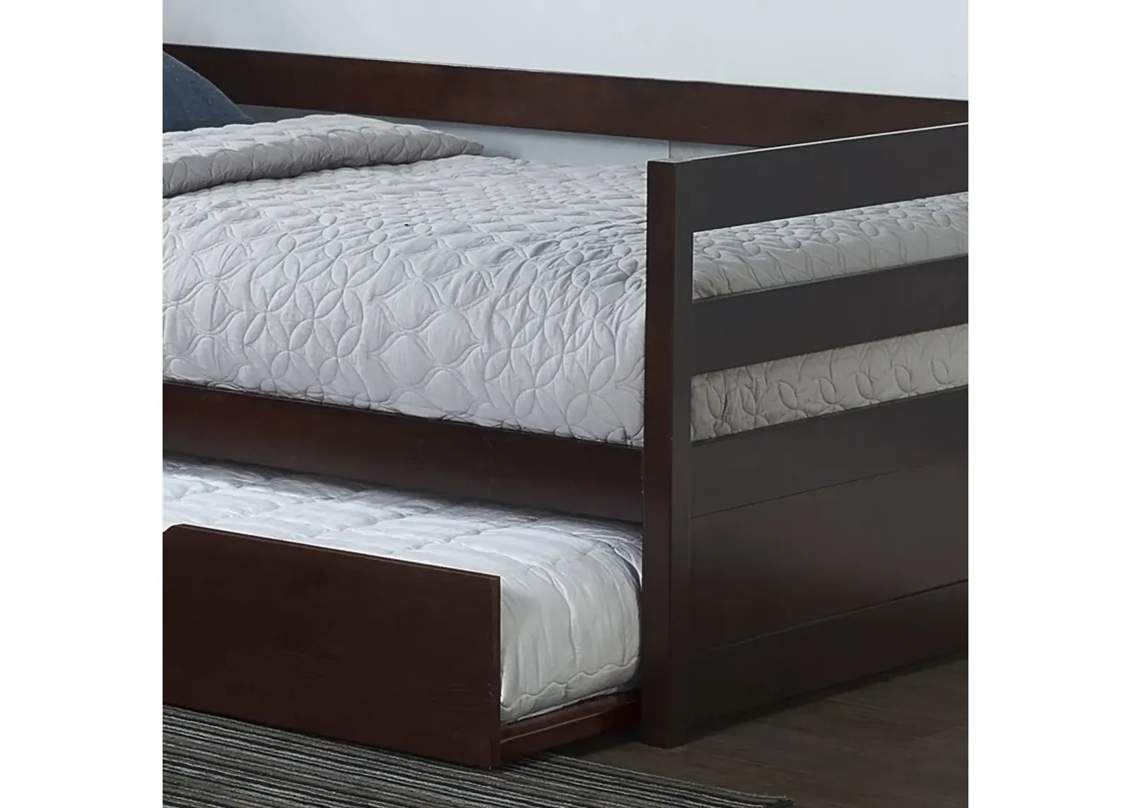 Hudson Twin Trundle Daybed - Chocolate