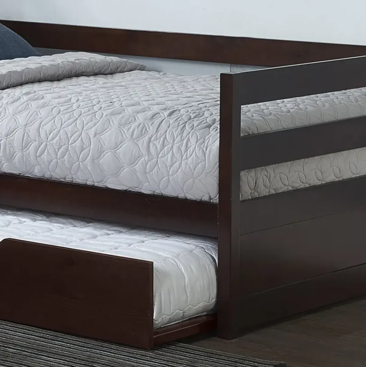 Hudson Twin Trundle Daybed - Chocolate