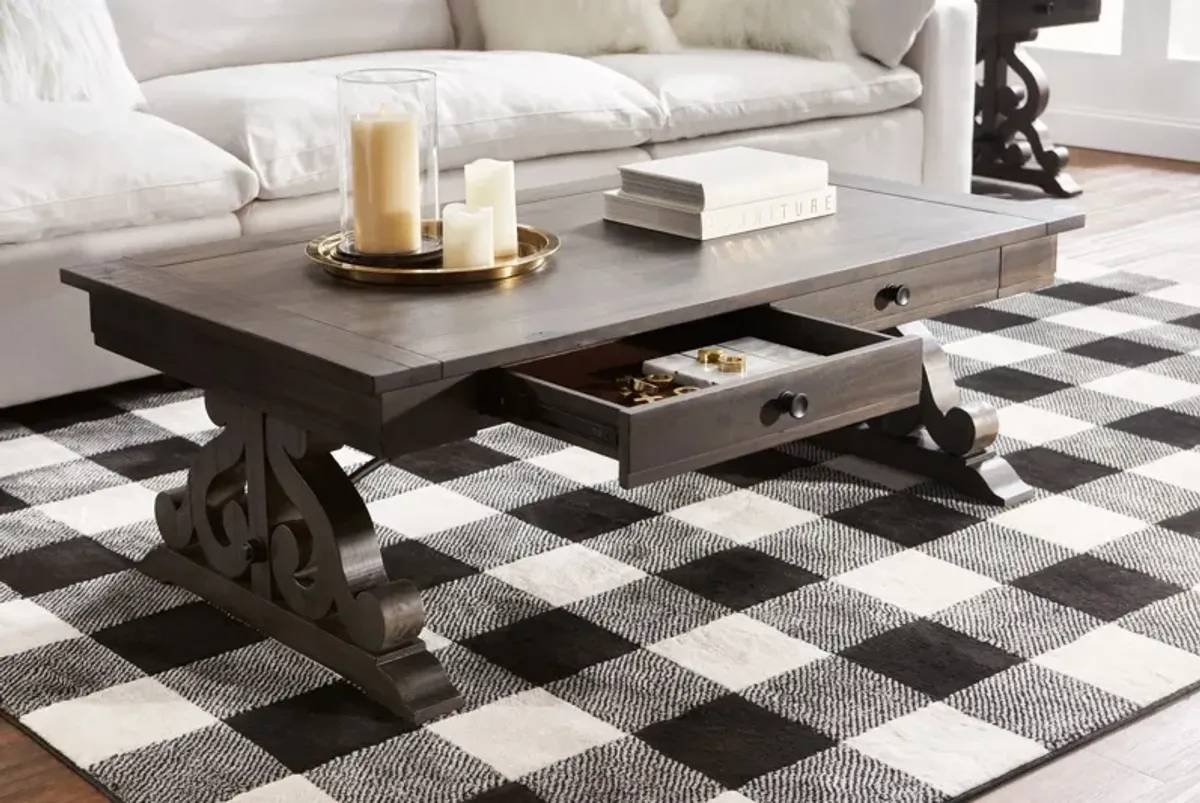 Charthouse Coffee Table - Charcoal