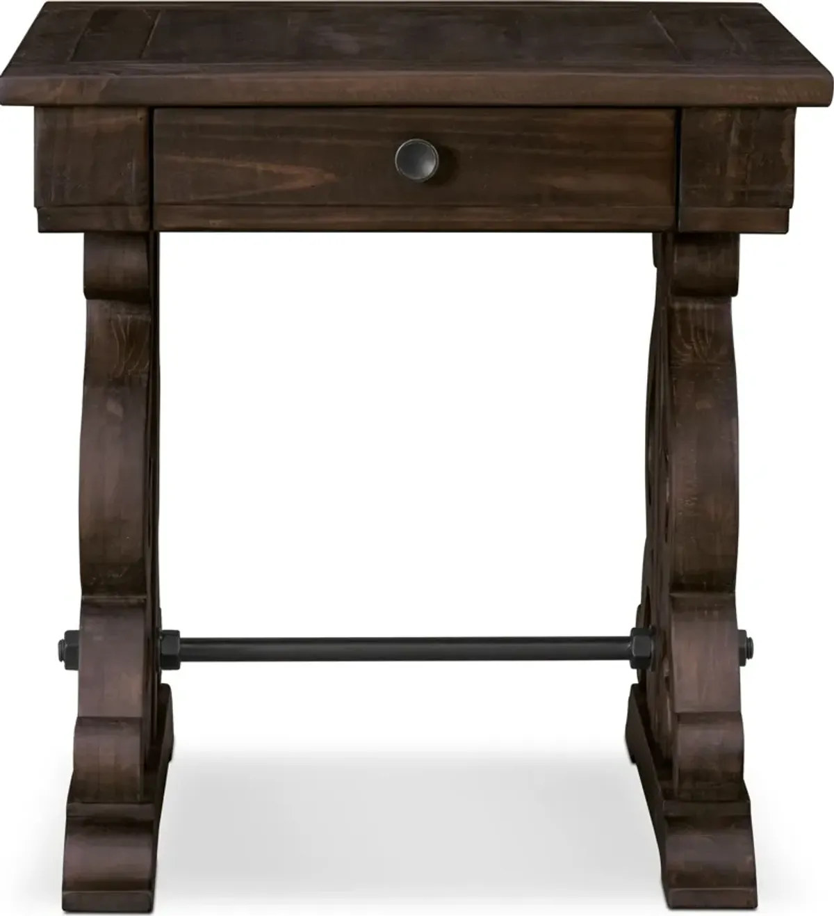 Charthouse End Table - Charcoal