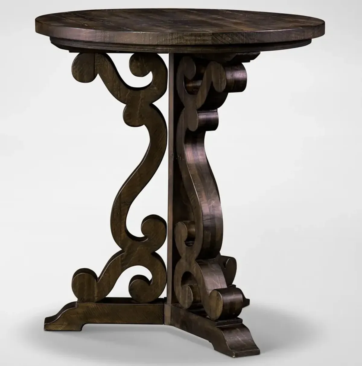 Charthouse Chairside Table - Charcoal