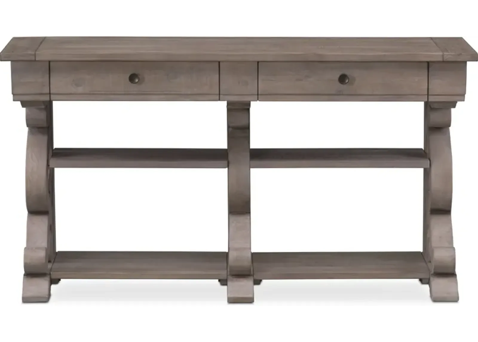 Charthouse Sofa Table - Gray