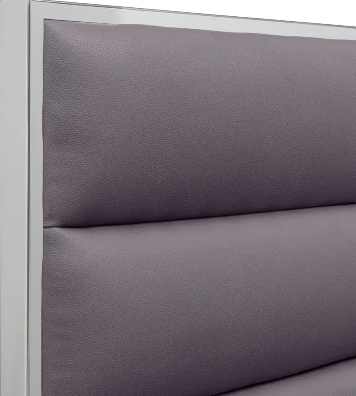 Concerto King Upholstered Bed - Gray