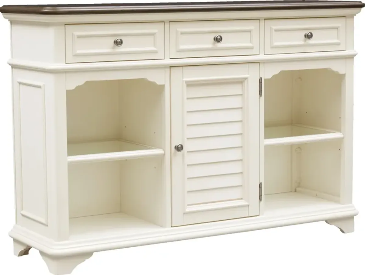 Charleston Sofa Table - White