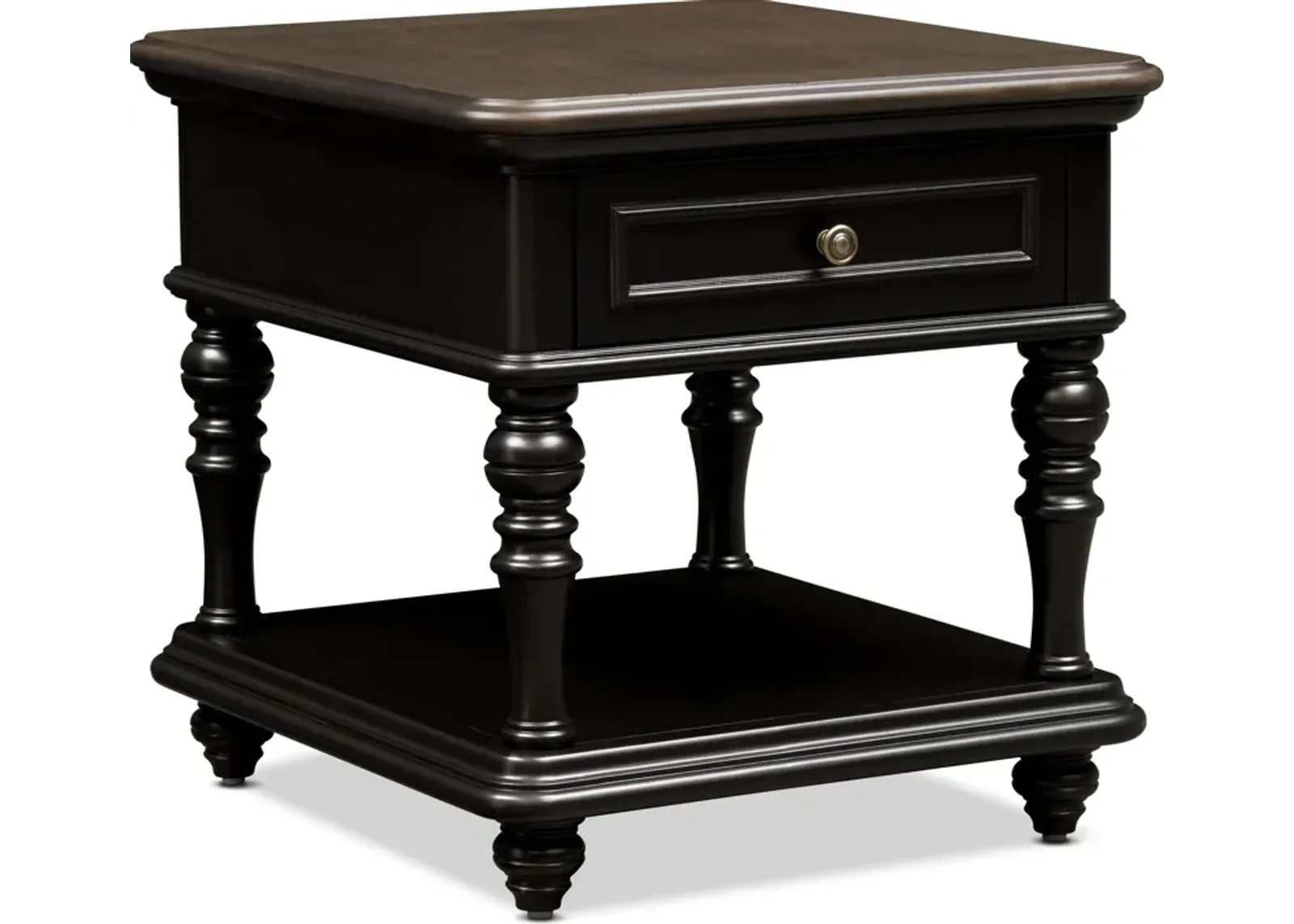 Charleston End Table - Black