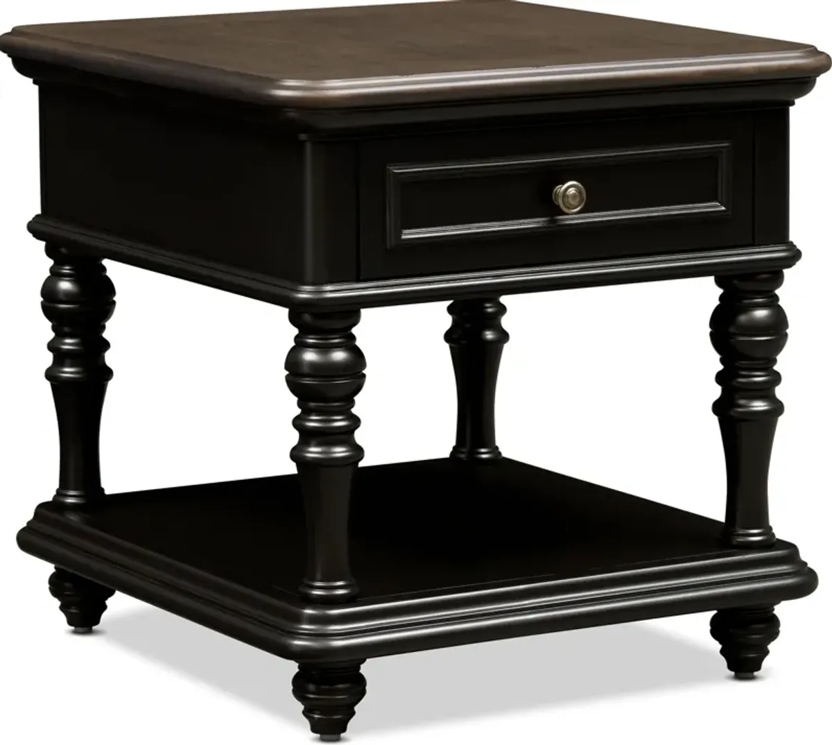 Charleston End Table - Black