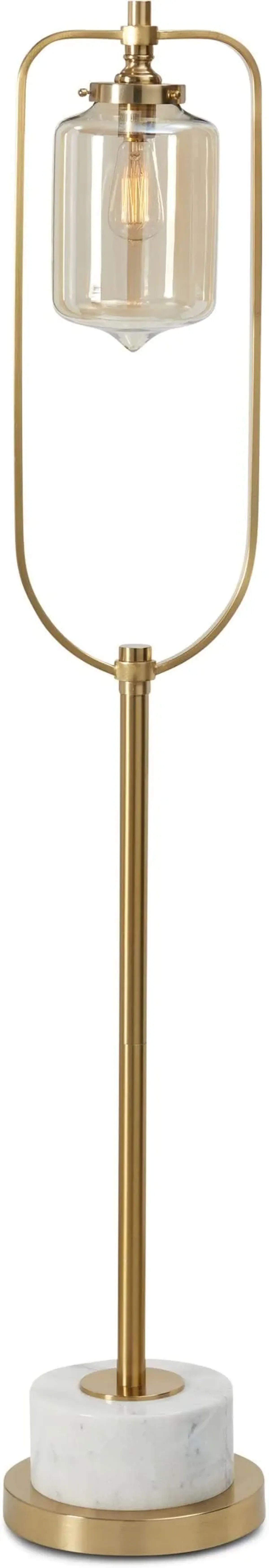 Brass Loop 63'' Floor Lamp