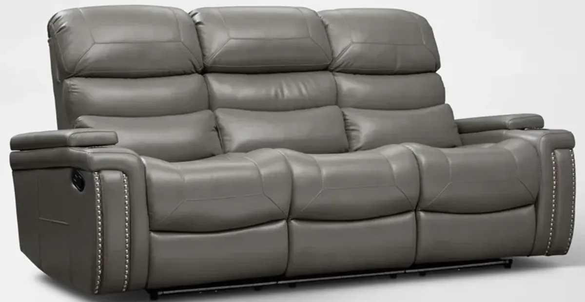 Jackson Manual Reclining Sofa - Gray