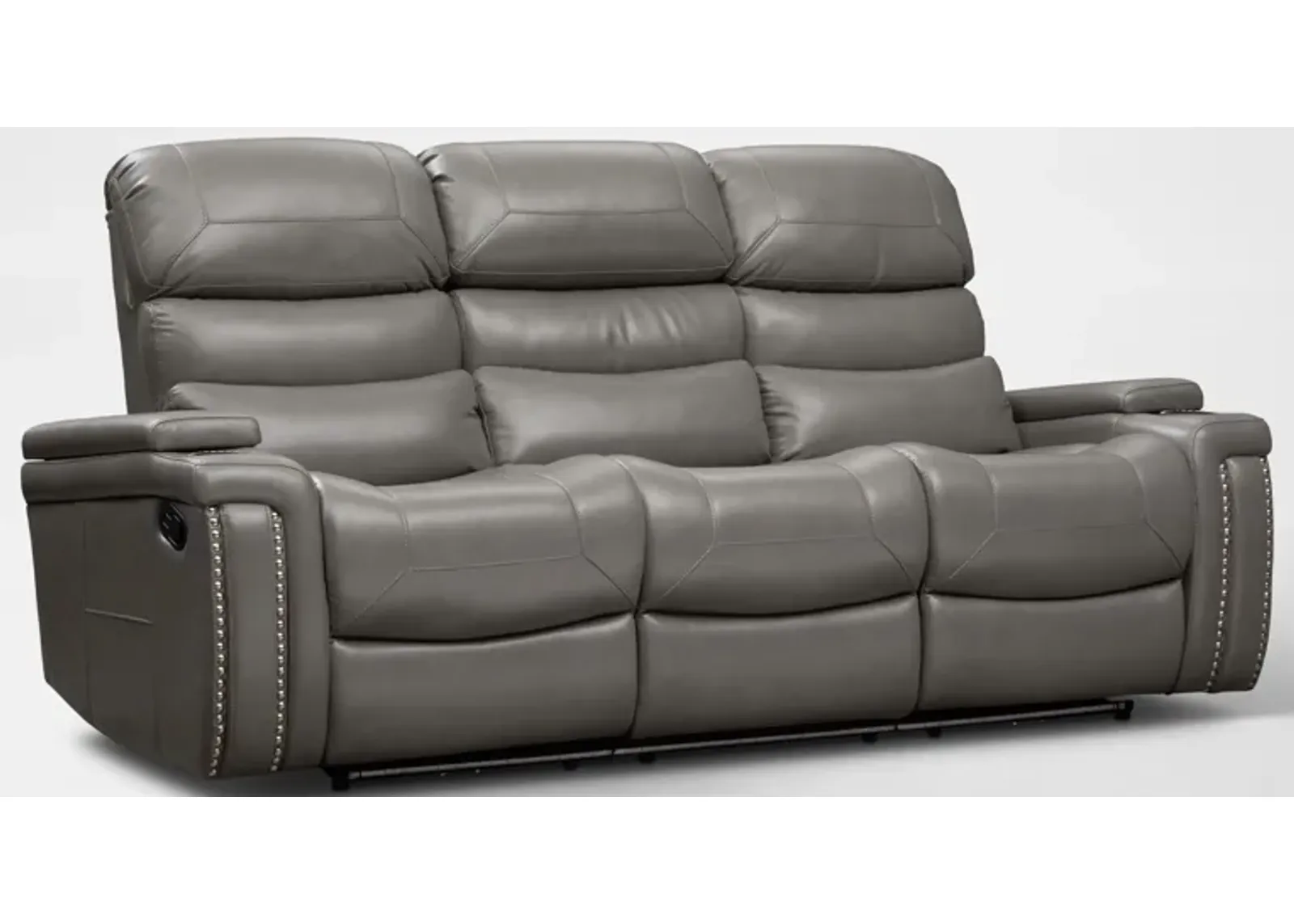 Jackson Manual Reclining Sofa - Gray