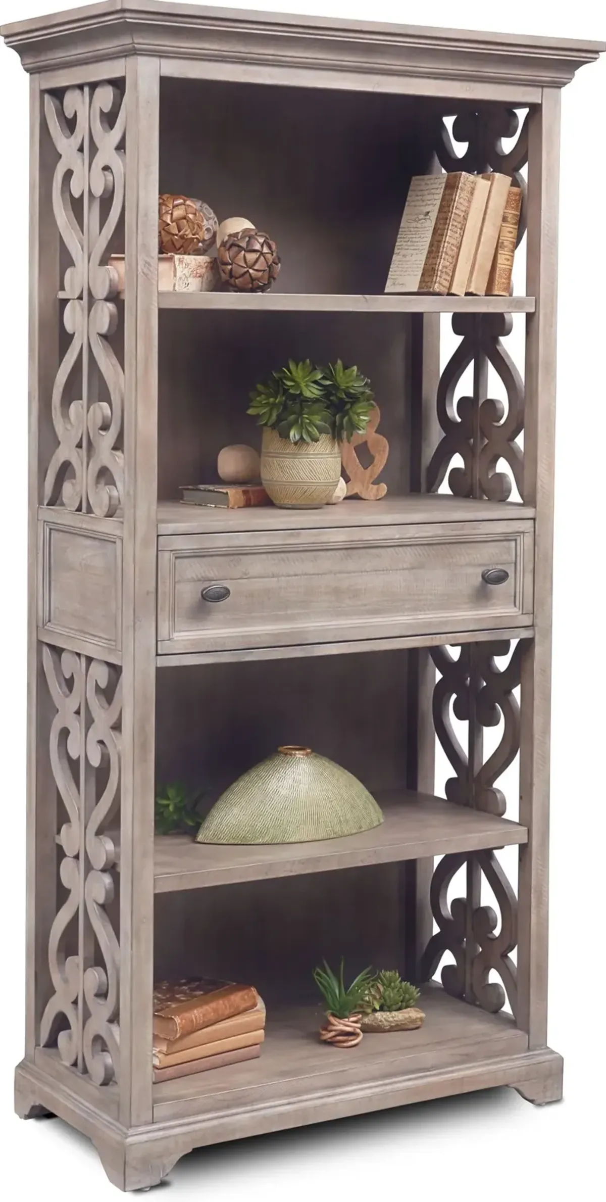 Charthouse Bookcase - Gray