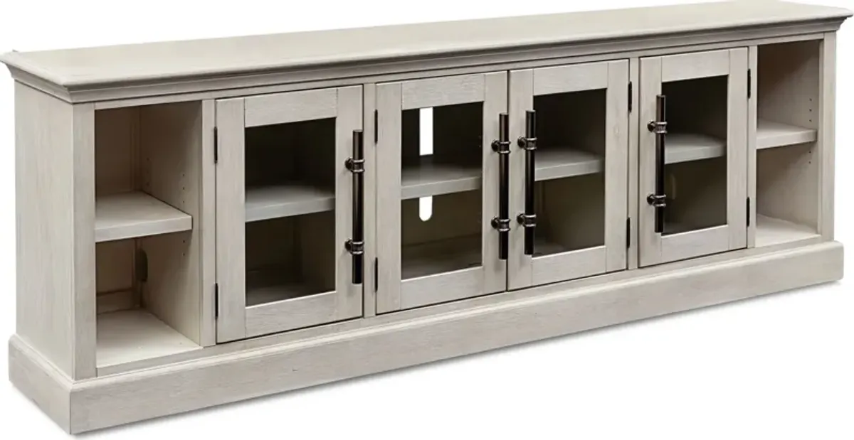 Telluride TV Stand - Water White