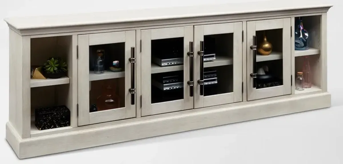 Telluride TV Stand - Water White