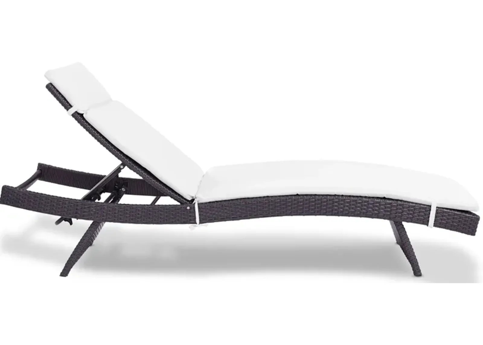 Isla Outdoor Chaise Lounge - White