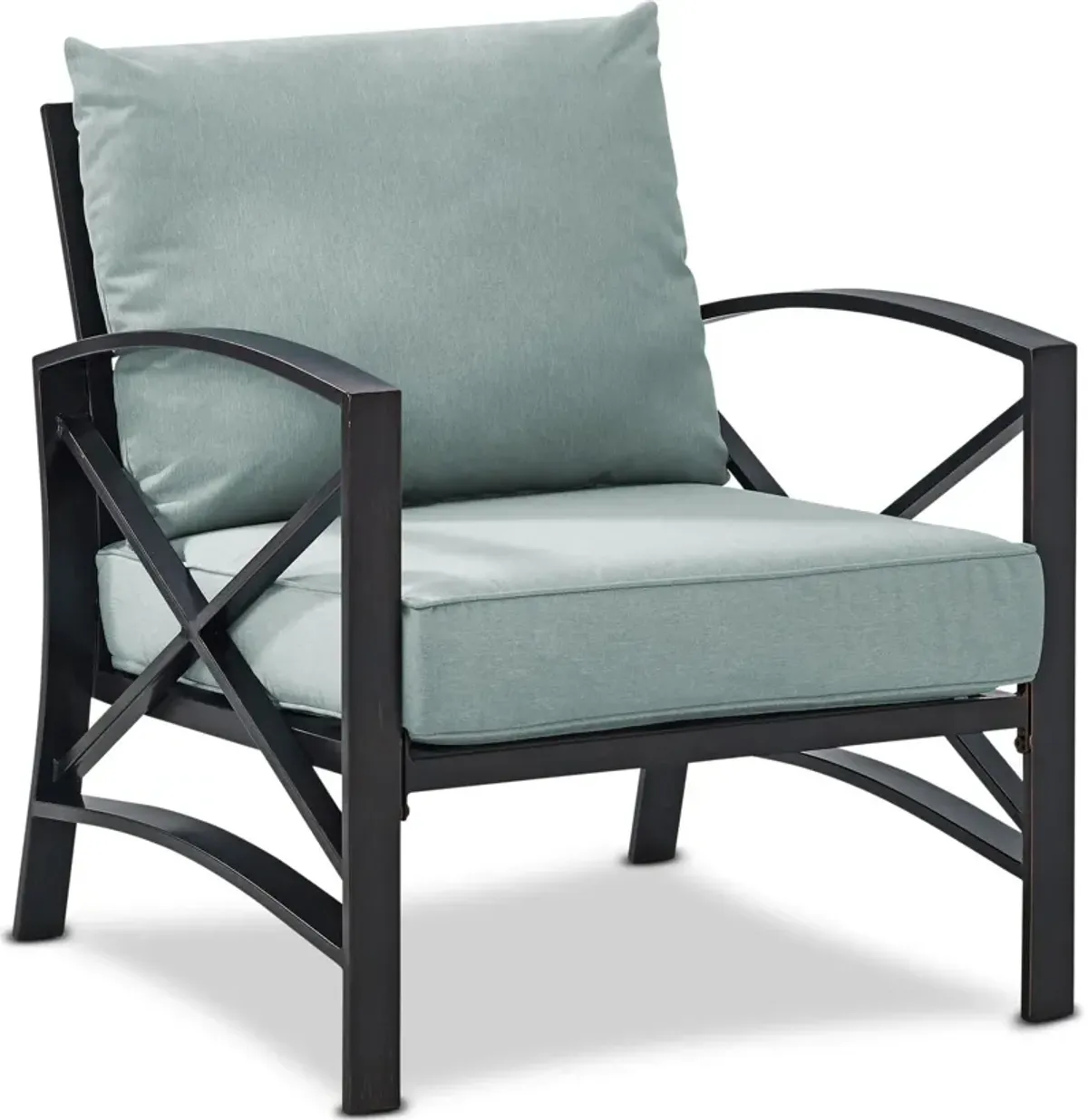 Clarion Outdoor Chair - Mist/Bronze