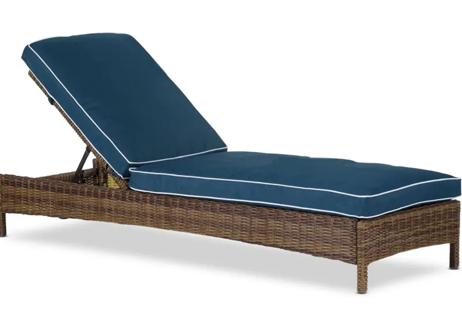 Destin Outdoor Chaise Lounge - Blue