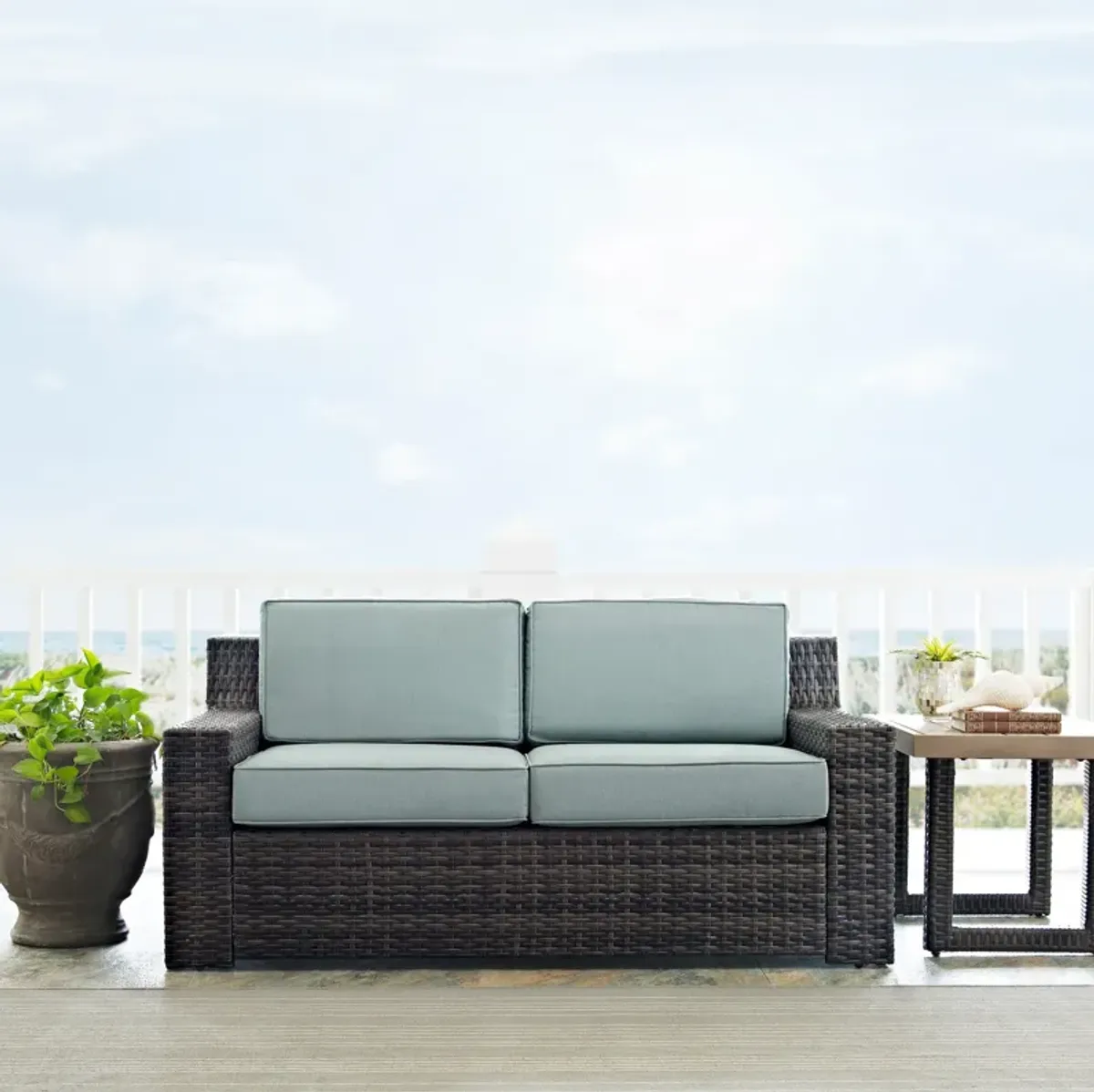 Tethys Outdoor Loveseat