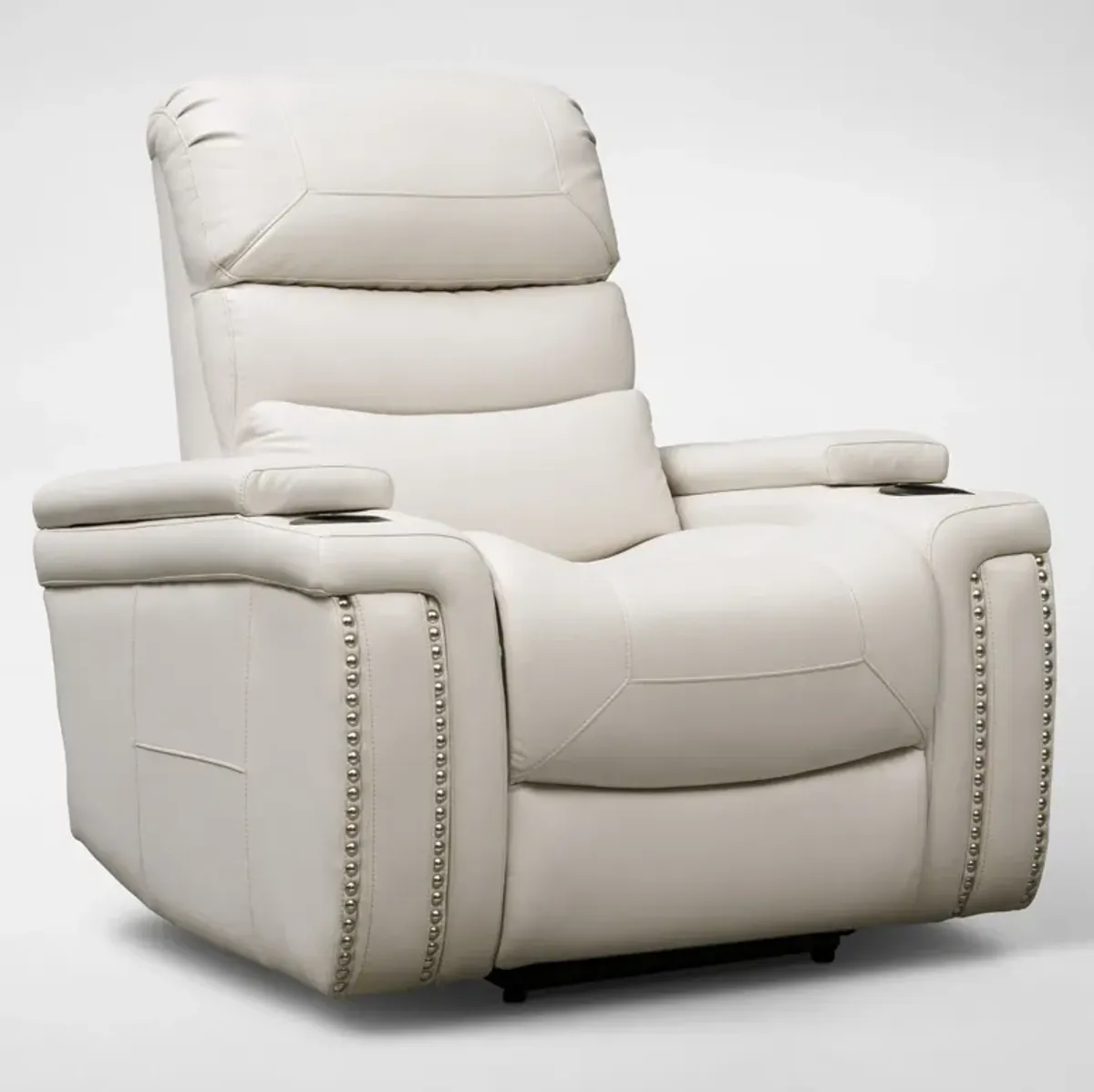 Jackson Triple-Power Reclining Sofa, Loveseat, and Recliner - Ivory