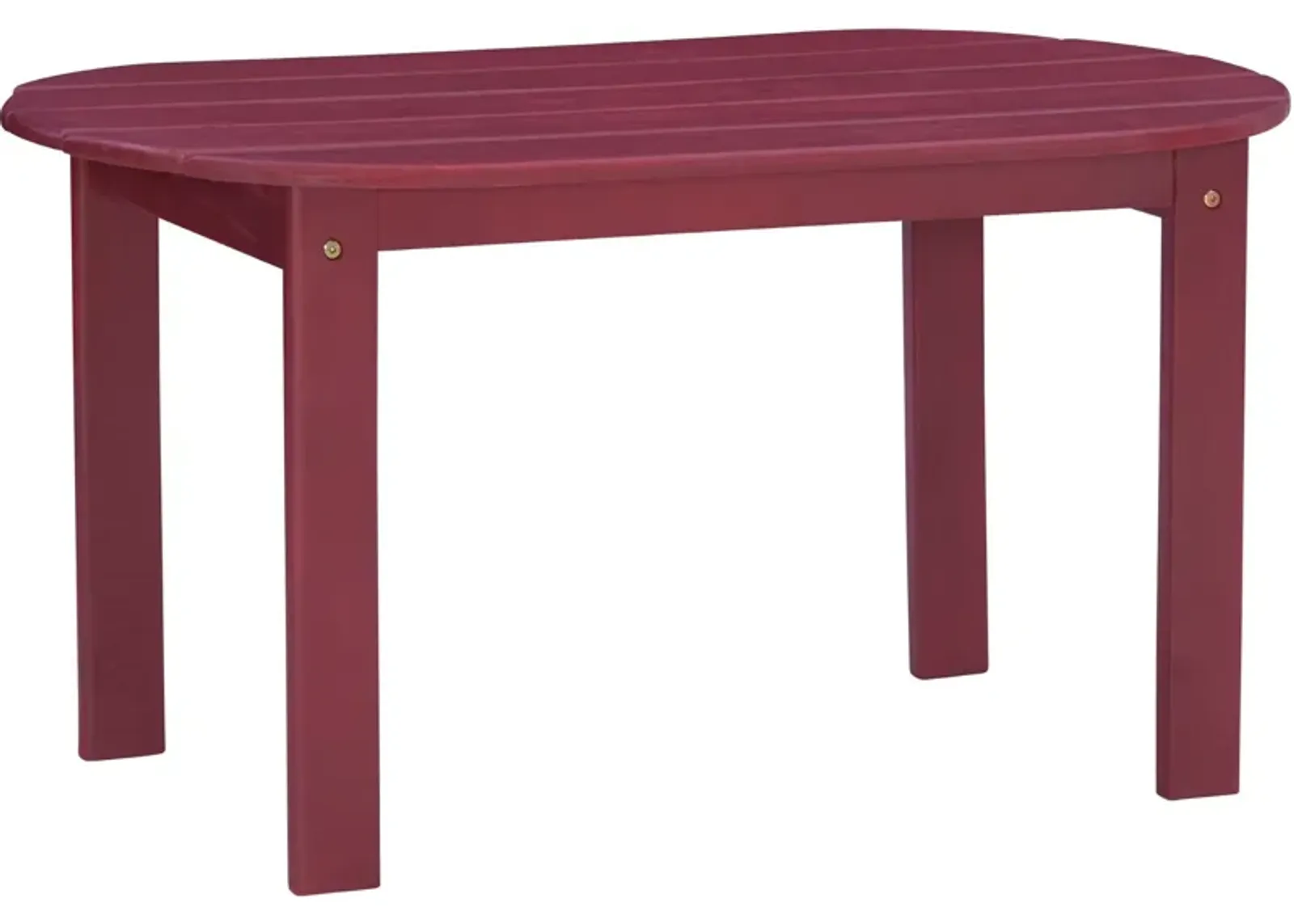 Hampton Beach Outdoor Coffee Table - Red