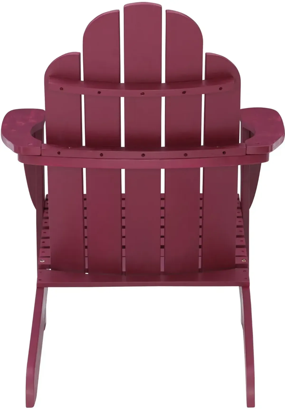 Hampton Beach Outdoor Adirondack Chair - Red