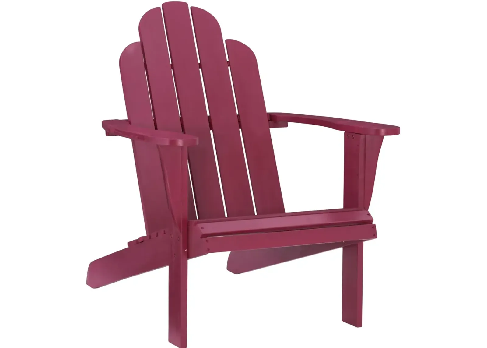 Hampton Beach Outdoor Adirondack Chair - Red