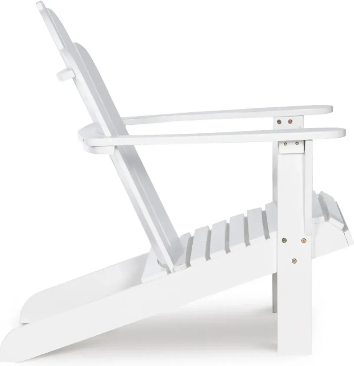 Hampton Beach Outdoor Adirondack Chair - White