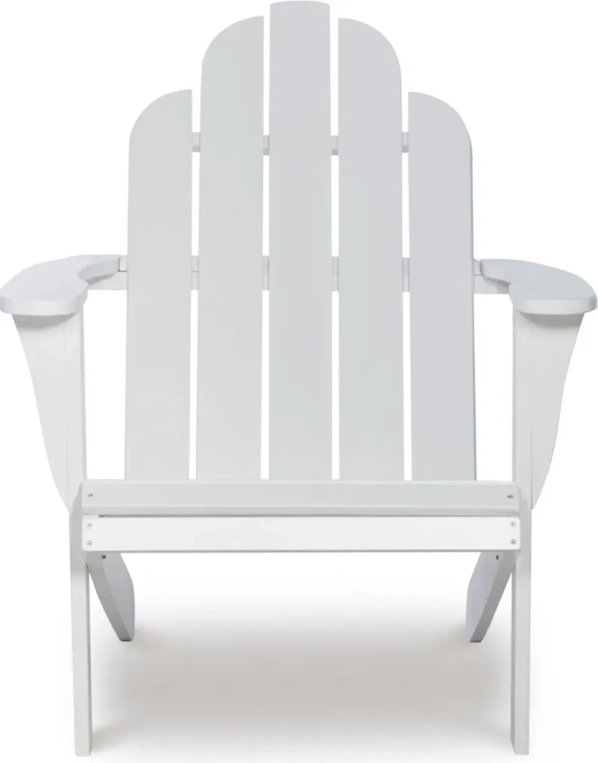 Hampton Beach Outdoor Adirondack Chair - White